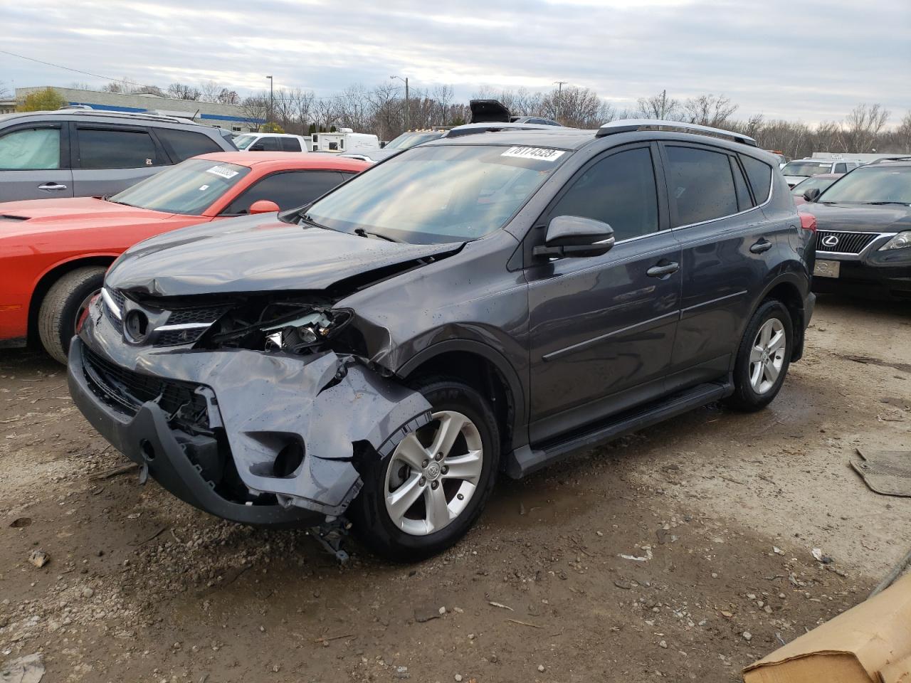 Image 1 of 2014 TOYOTA RAV4 XLE 2014 with VIN JTMWFREV7EJ012679