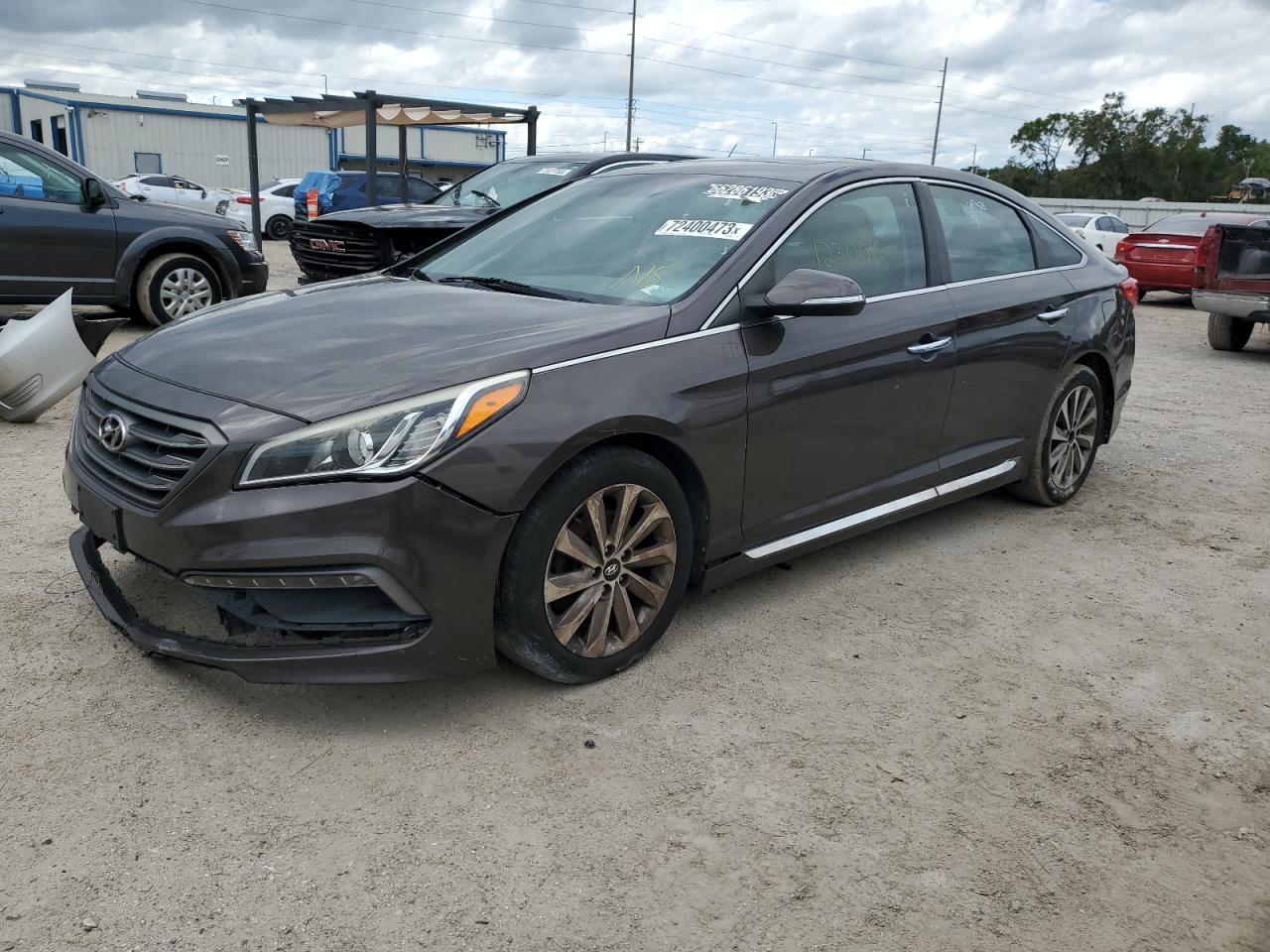Image 1 of 2016 HYUNDAI SONATA SPORT 2016 with VIN 5NPE34AF4GH435852