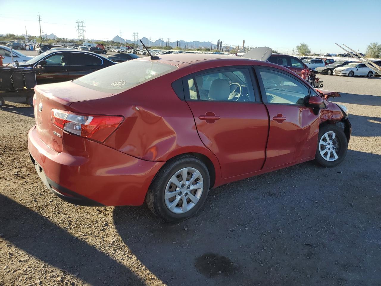Obraz 3 z 2013 KIA RIO EX 2013 z VIN KNADN4A39D6139059