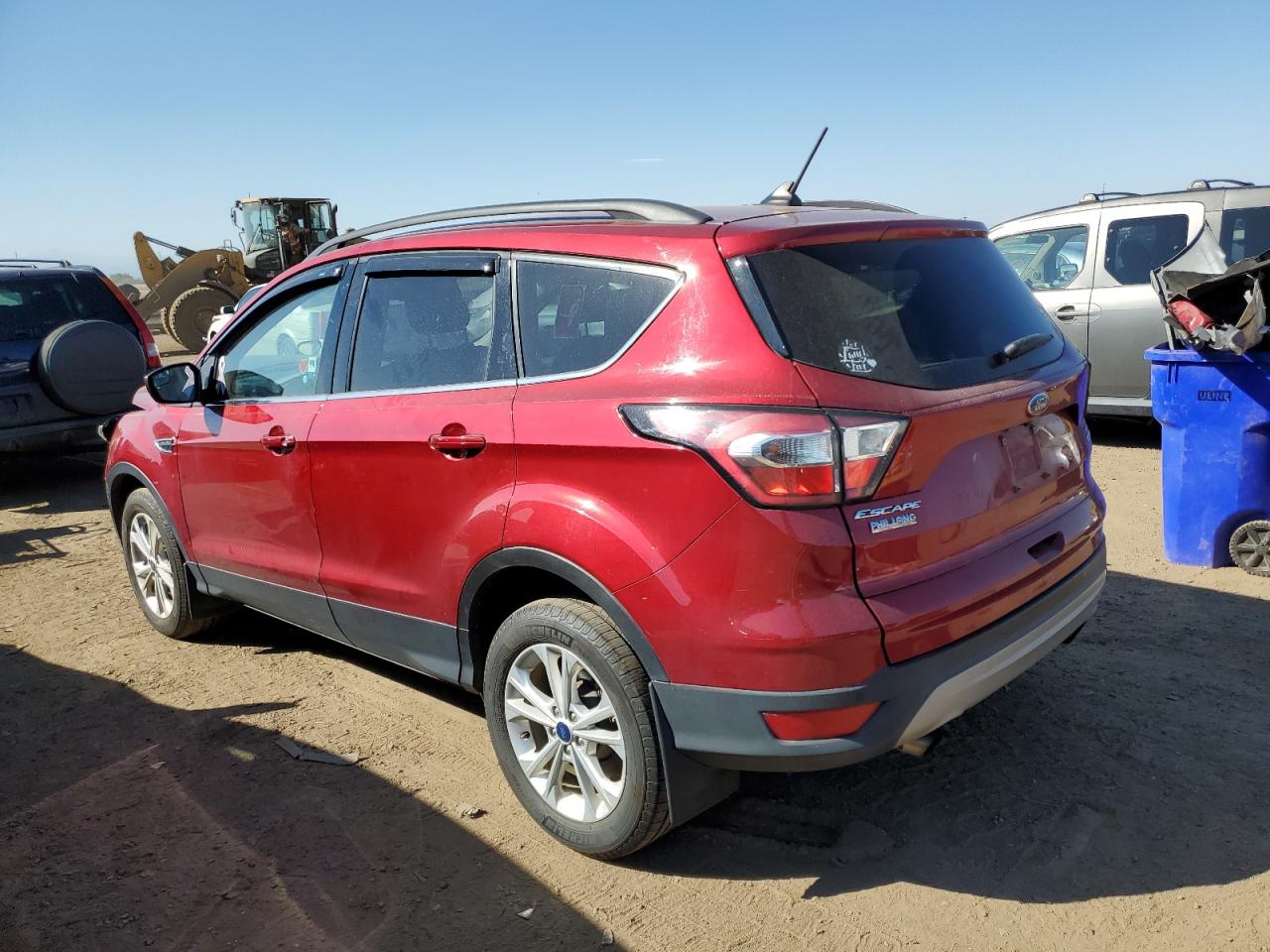 Image 2 of 2018 FORD ESCAPE SEL 2018 with VIN 1FMCU9HD6JUA09854