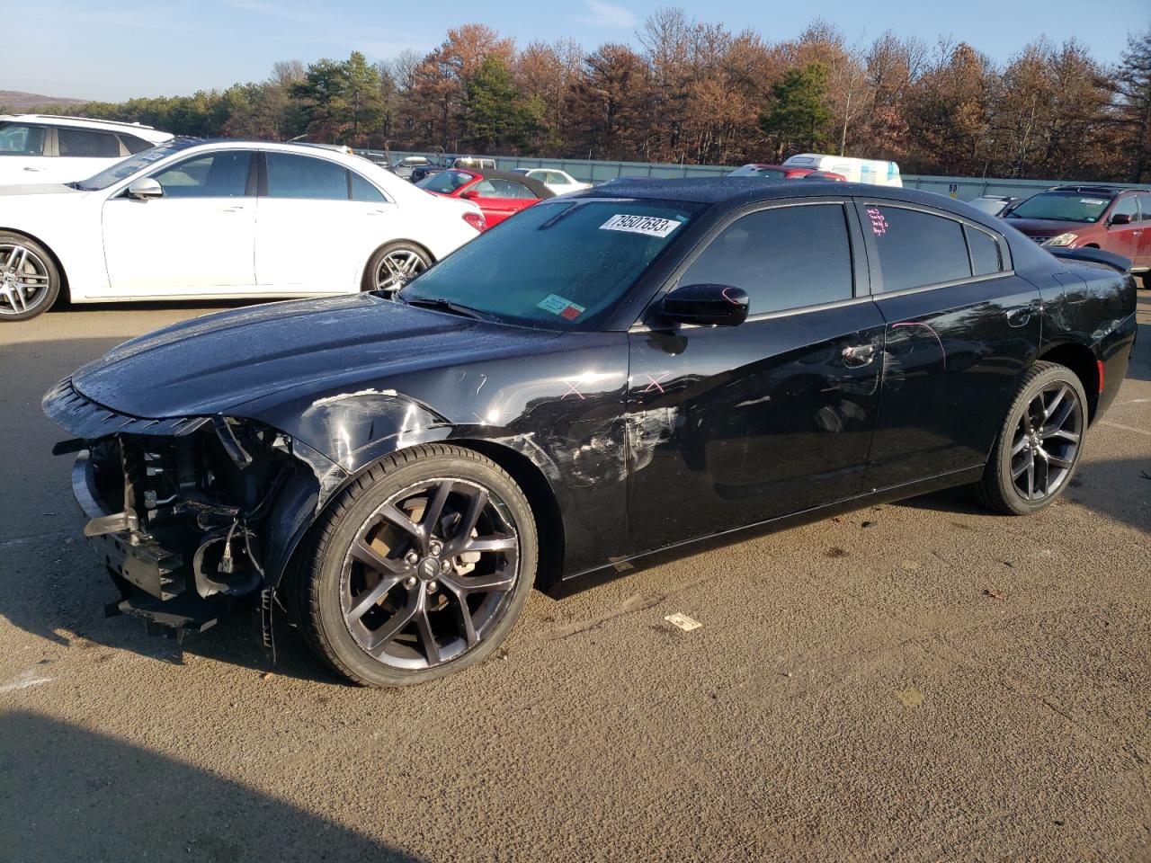 Изображение 1 2021 DODGE CHARGER SXT 2021 с VIN 2C3CDXBG9MH675520