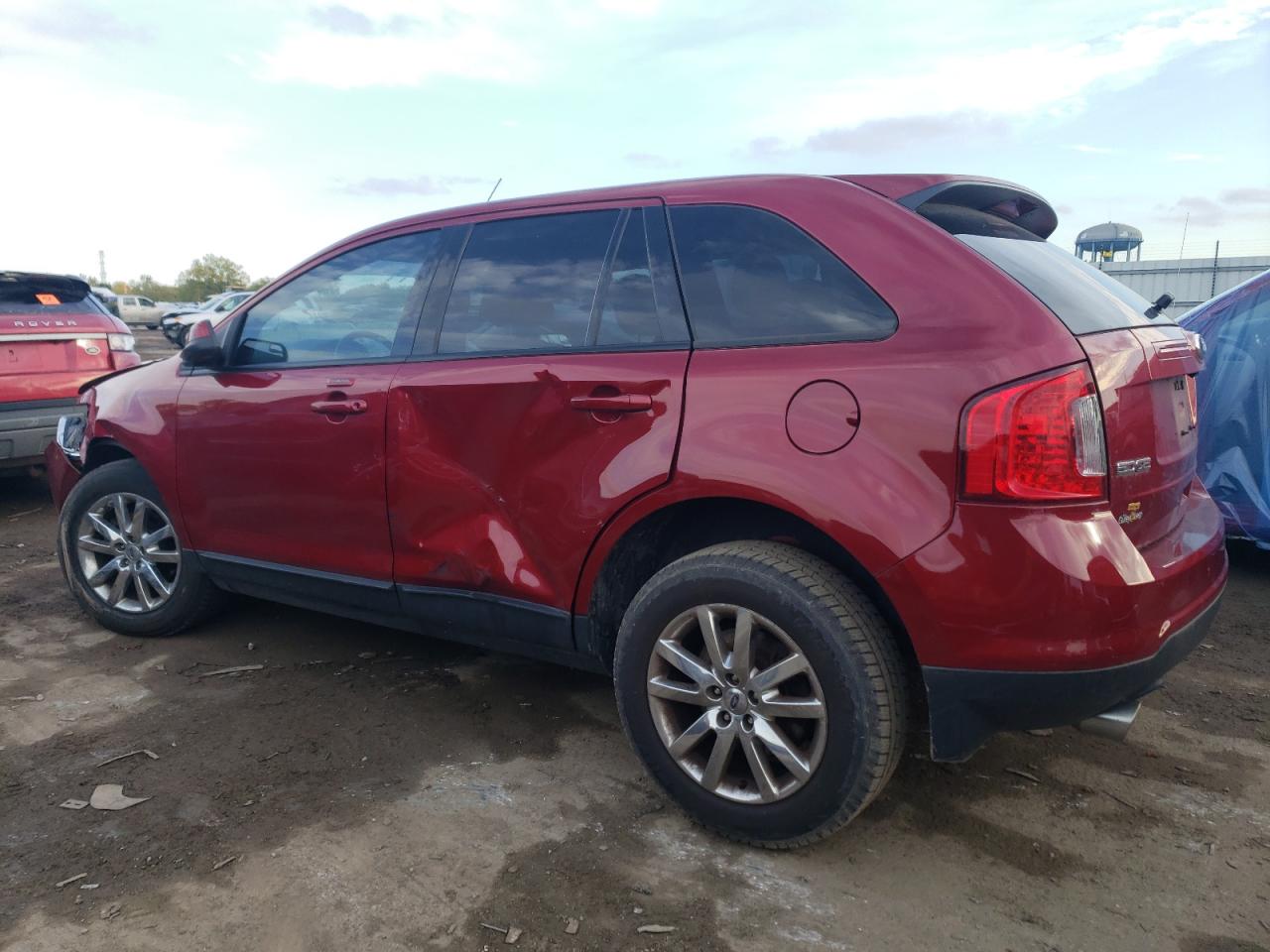 Image 2 of 2013 FORD EDGE SEL 2013 with VIN 2FMDK3JCXDBB29644