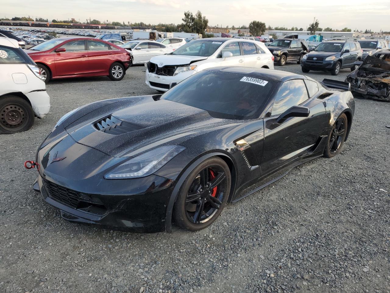 Image 1 of Chevrolet Corvette Z06 2Lz 2015 with VIN 1G1YS2D6XF5604781