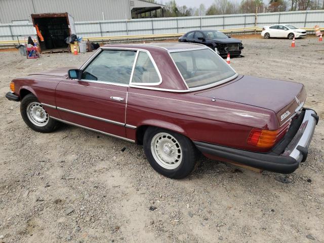 Obraz 2 z 1980 MERCEDES-BENZ 450 SL 1980 z VIN WDB10704412065270