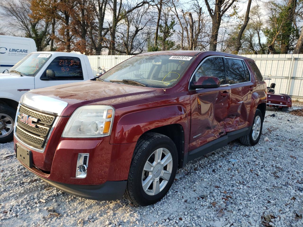 Image 2 of 2010 GMC TERRAIN SLE 2010 with VIN 2CTALBEW0A6401565