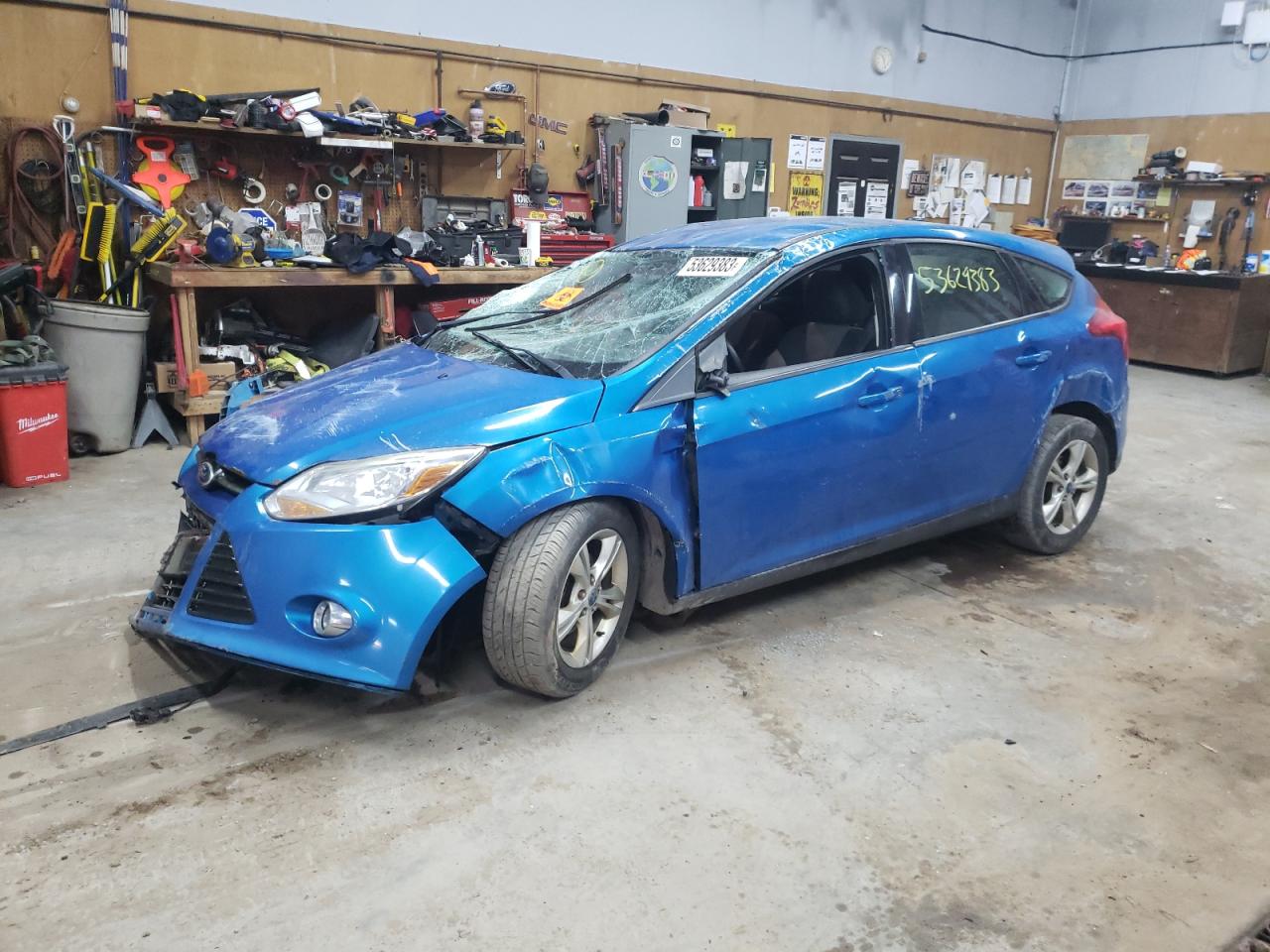Image 1 of 2012 FORD FOCUS SE 2012 with VIN 1FAHP3K27CL463907
