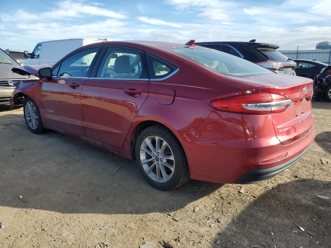 Obraz 2 z 2019 FORD FUSION SE 2019 z VIN 3FA6P0LU1KR224892