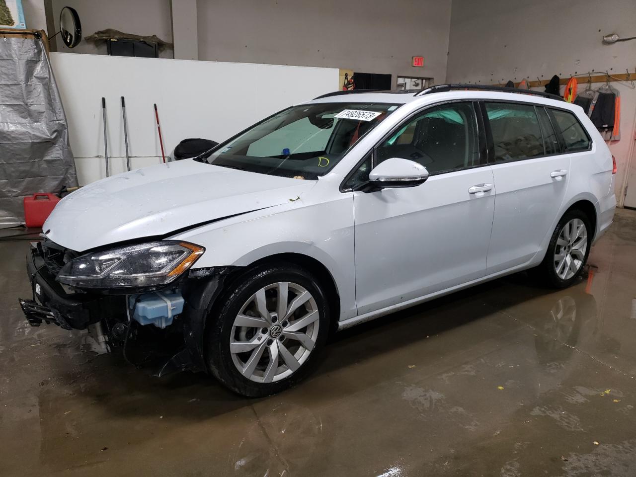 Изображение 1 2019 VOLKSWAGEN GOLF SPORTWAGEN S 2019 с VIN 3VWY57AU1KM508991