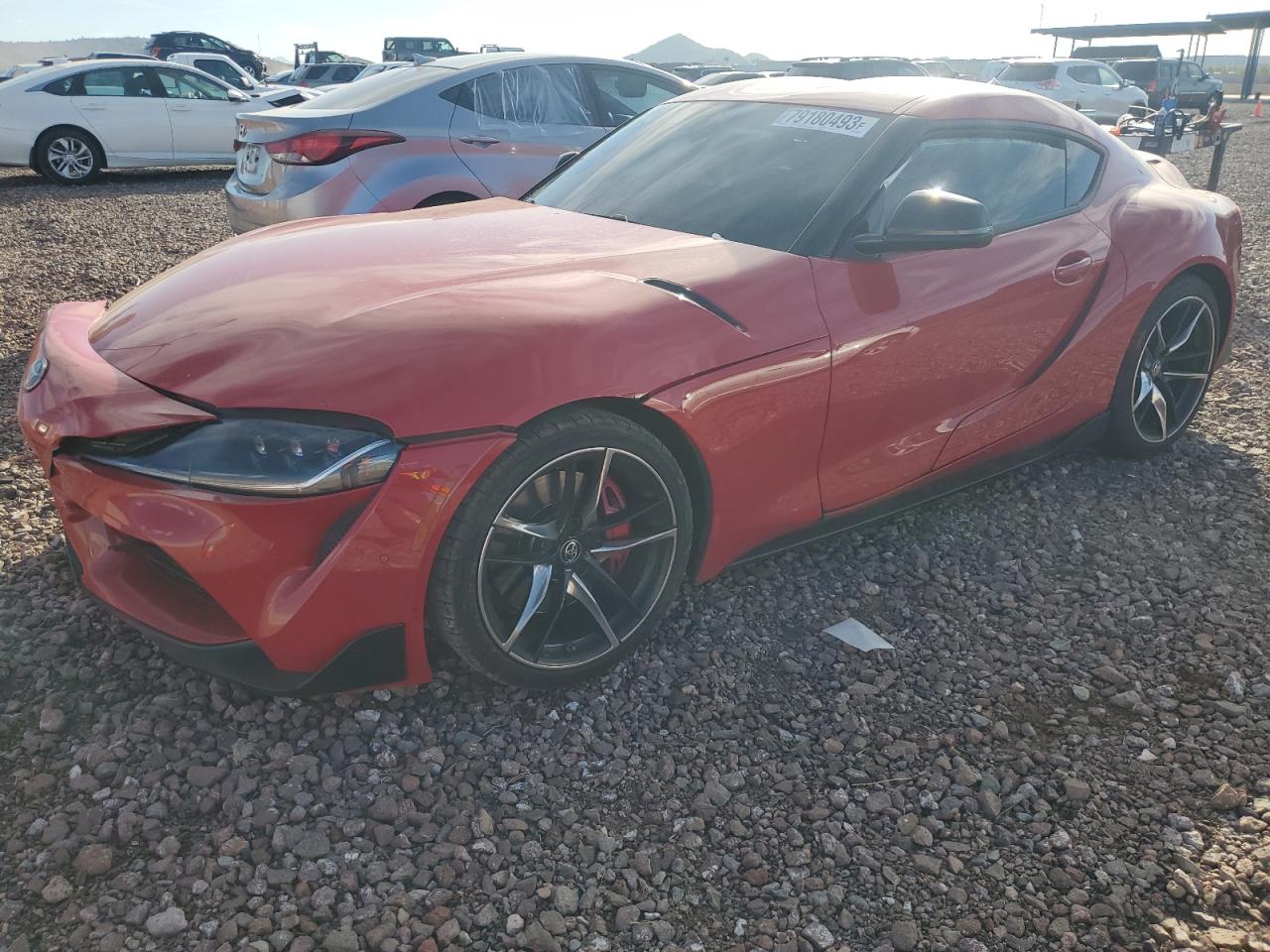 Image 1 of 2020 TOYOTA SUPRA BASE 2020 with VIN WZ1DB4C05LW031620