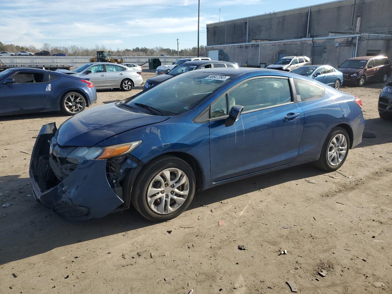 Obraz 1 z 2014 HONDA CIVIC LX 2014 z VIN 2HGFG3B55EH511594