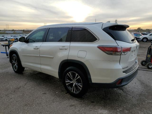 Image 2 of 2016 TOYOTA HIGHLANDER XLE 2016 with VIN 5TDKKRFHXGS172774