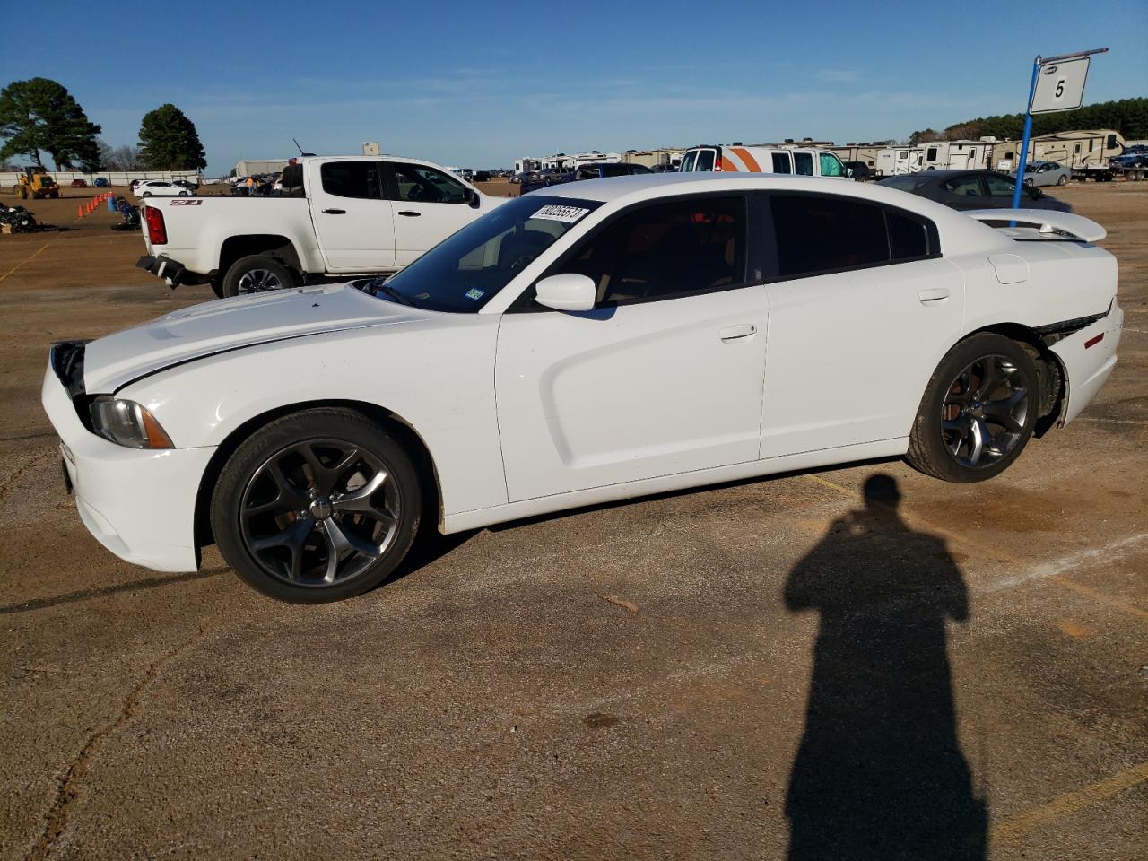 Image 1 of 2014 DODGE CHARGER SE 2014 with VIN 2C3CDXBG0EH215938