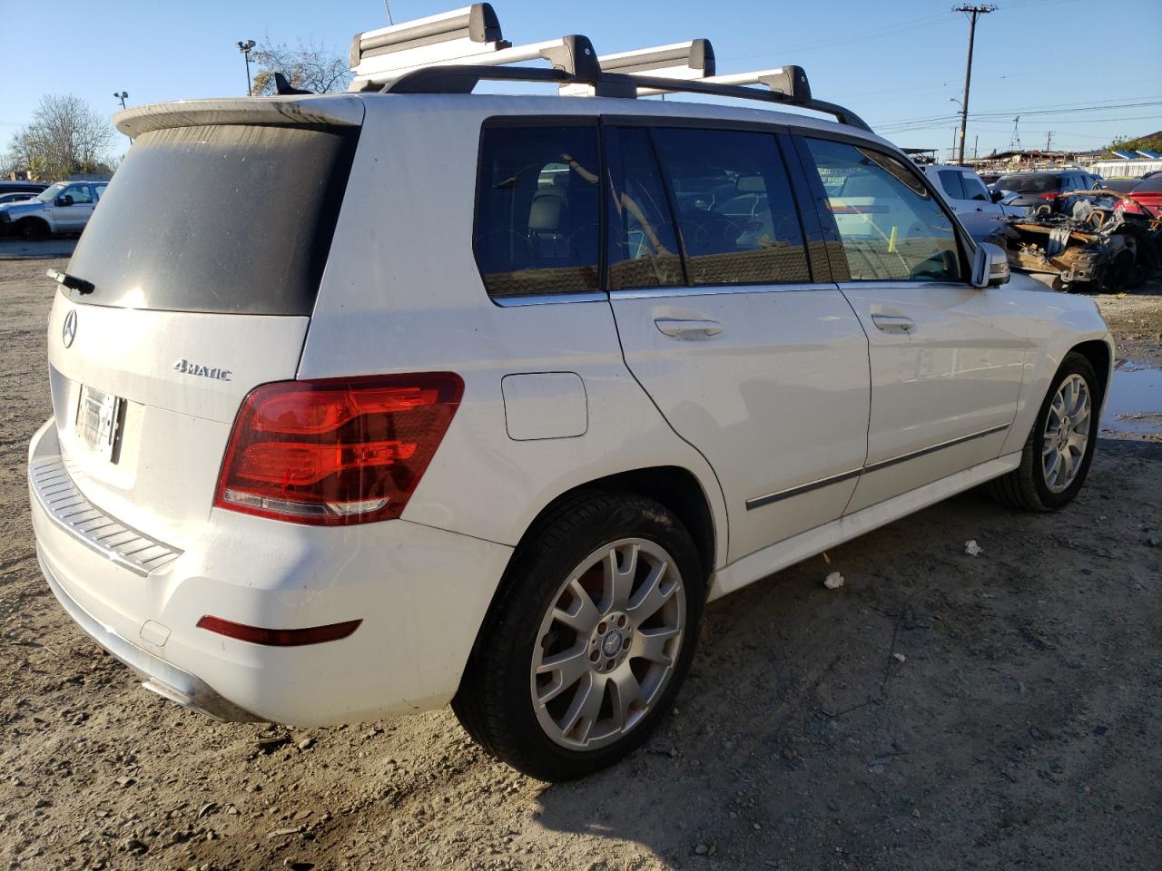 Image 3 of 2013 MERCEDES-BENZ GLK 350 4MATIC 2013 with VIN WDCGG8JB1DF973572