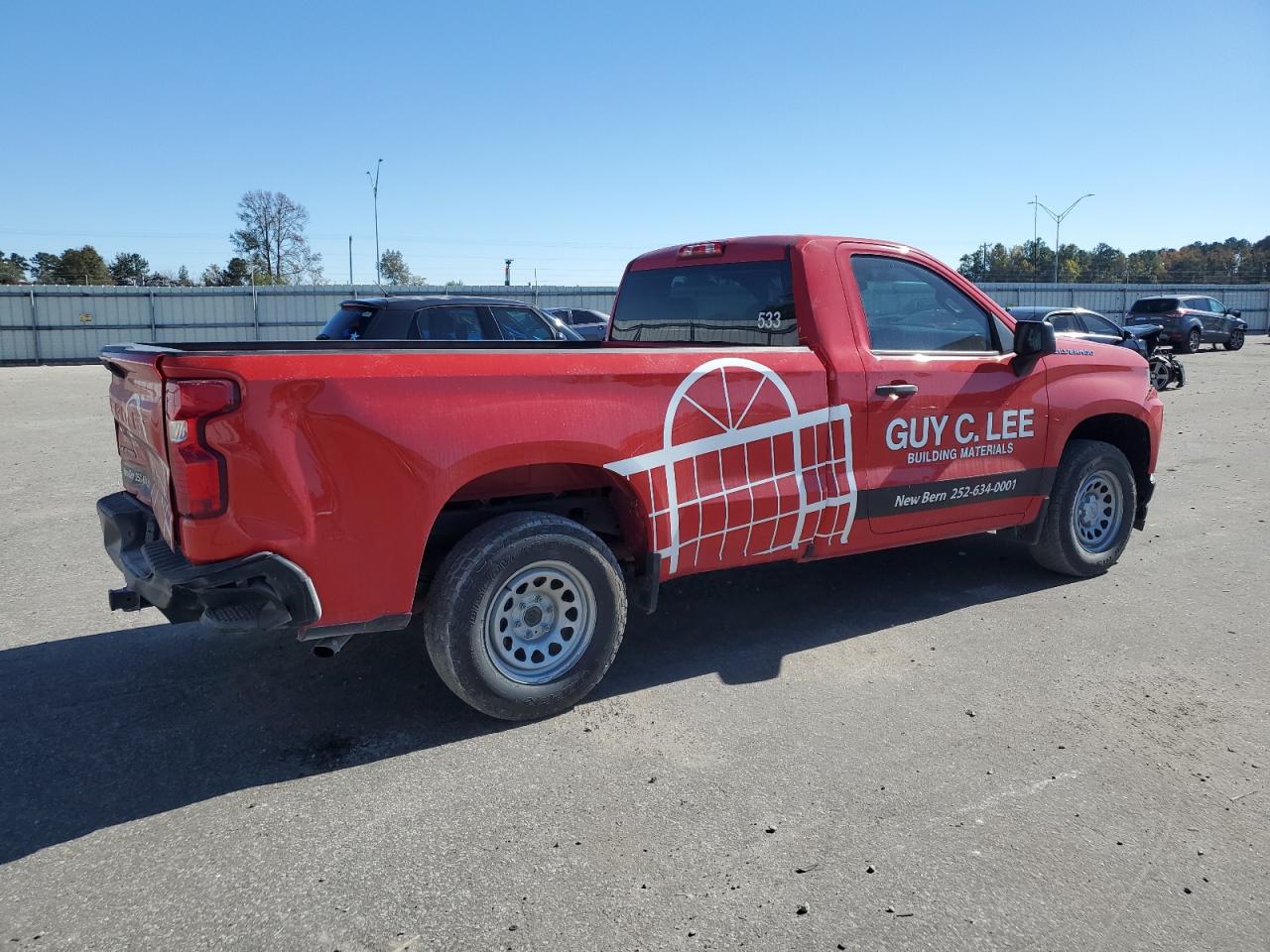Obraz 3 z 2020 CHEVROLET SILVERADO C1500 2020 z VIN 3GCNWAEH5LG125116