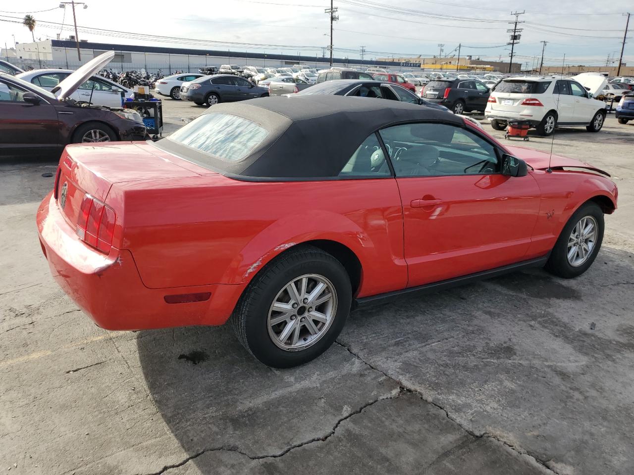 Image 3 of 2009 FORD MUSTANG  2009 with VIN 1ZVHT84N195108123