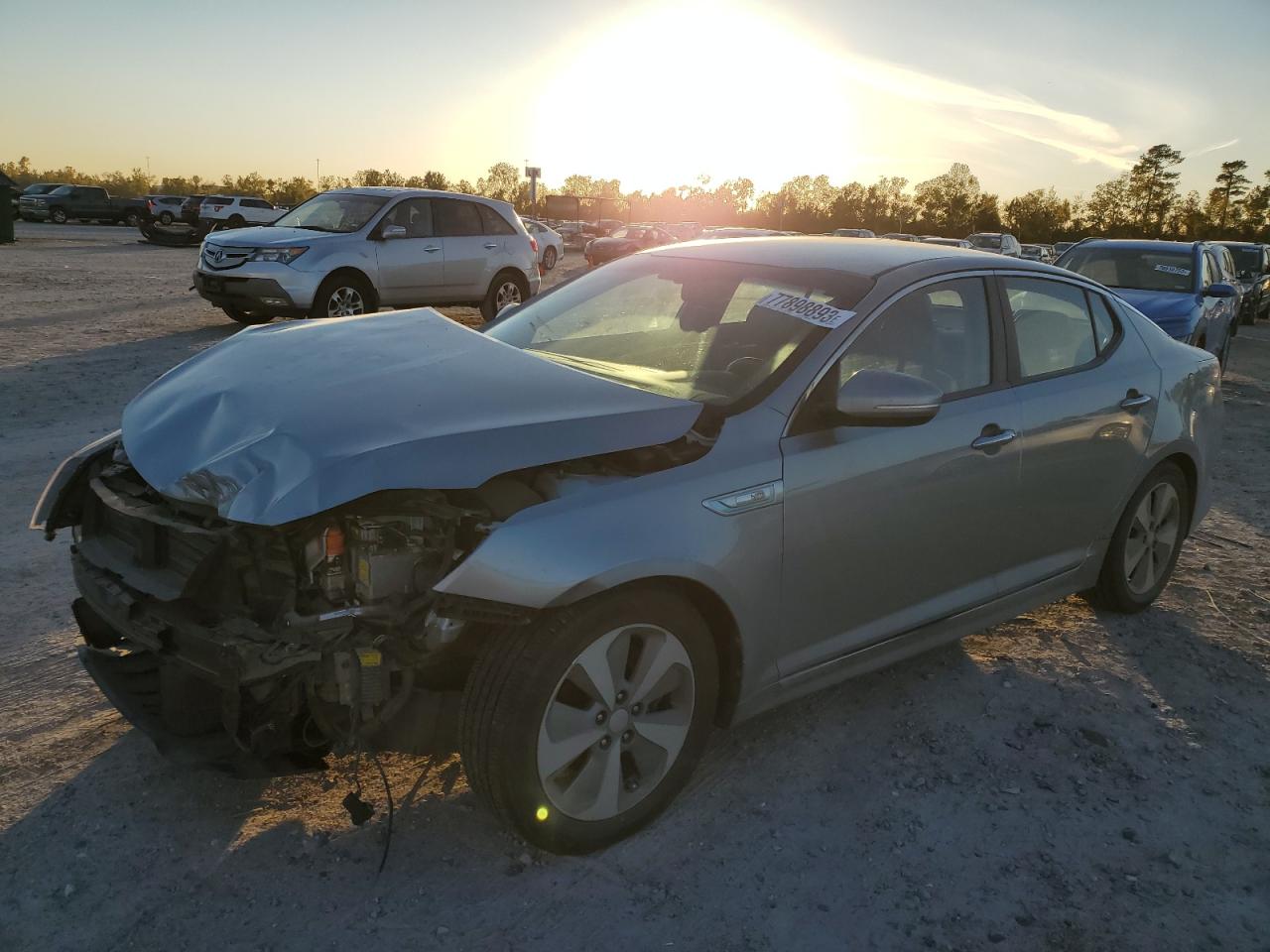 Изображение 1 2016 KIA OPTIMA HYBRID 2016 с VIN KNAGN4AD5G5099000