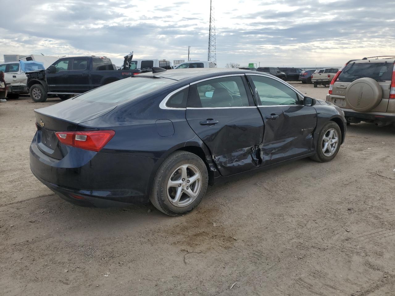 Image 3 of 2018 CHEVROLET MALIBU LS 2018 with VIN 1G1ZB5ST1JF230868