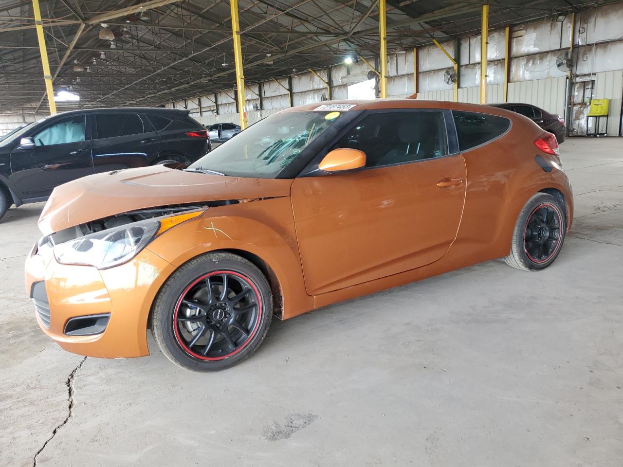 Image 1 of 2015 HYUNDAI VELOSTER  2015 with VIN KMHTC6AD5FU243518