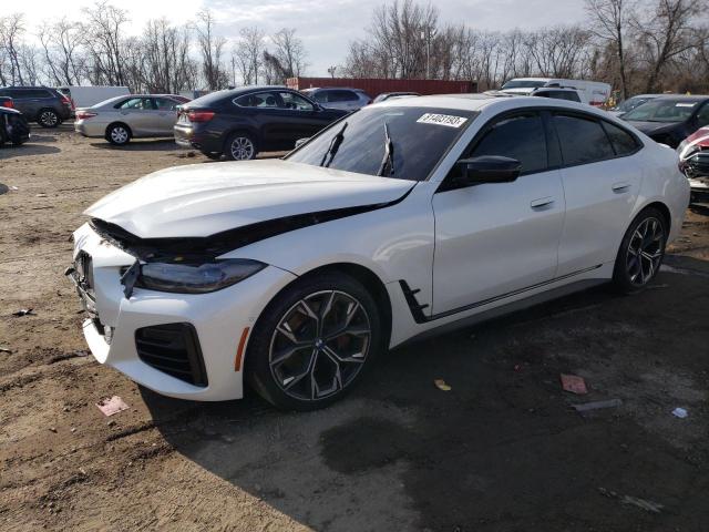 Image 1 of 2022 BMW M440XI GRAN COUPE 2022 with VIN WBA13AW02NFL96619