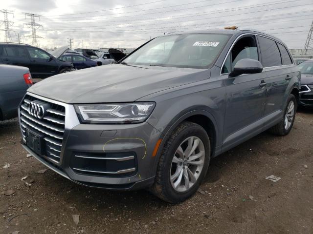 Image 1 of 2018 AUDI Q7 PREMIUM 2018 with VIN WA1AHAF78JD013638