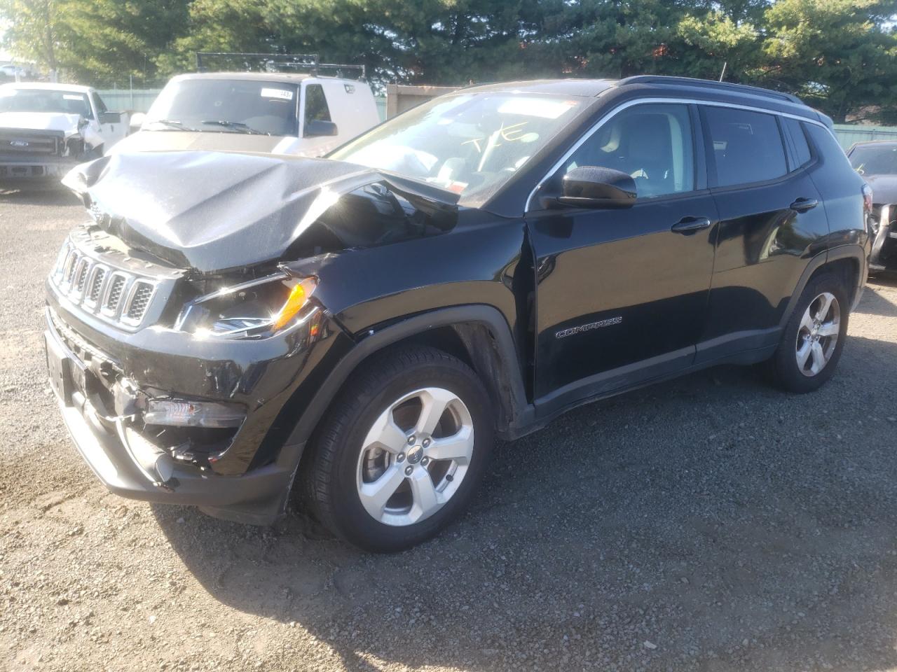 Image 1 of 2018 JEEP COMPASS LATITUDE 2018 with VIN 3C4NJDBB0JT342805