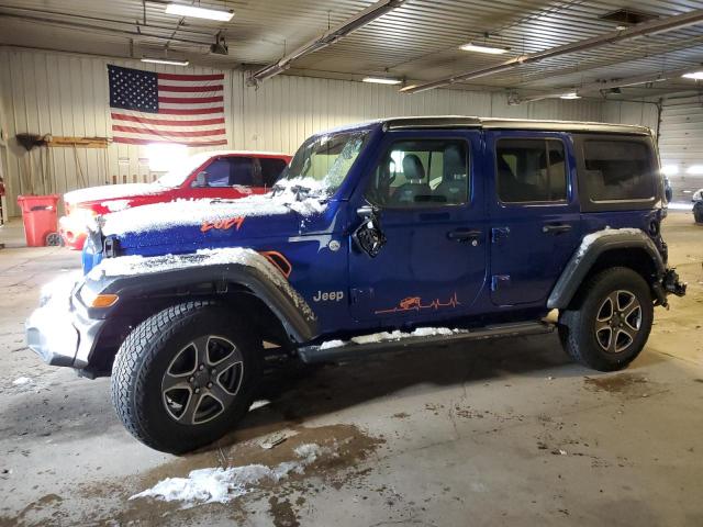 Image 1 of 2020 JEEP WRANGLER UNLIMITED SPORT 2020 with VIN 1C4HJXDN7LW351231