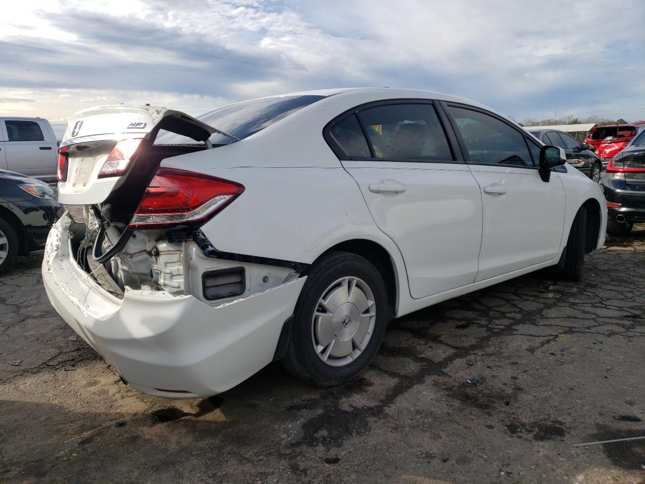 Image 3 of 2013 HONDA CIVIC HF 2013 with VIN 2HGFB2F65DH532620