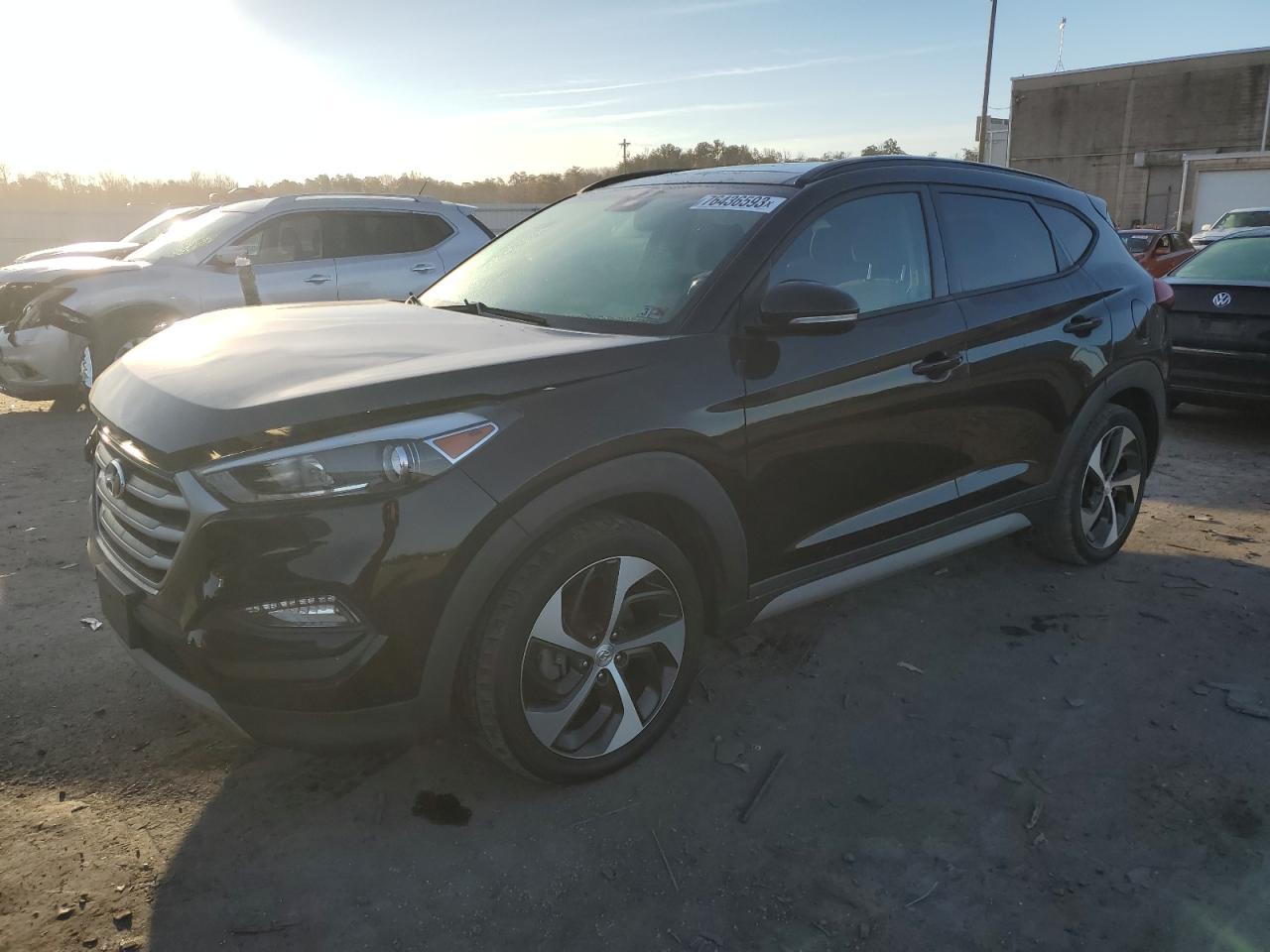 Image 1 of 2018 HYUNDAI TUCSON VALUE 2018 with VIN KM8J3CA20JU707246