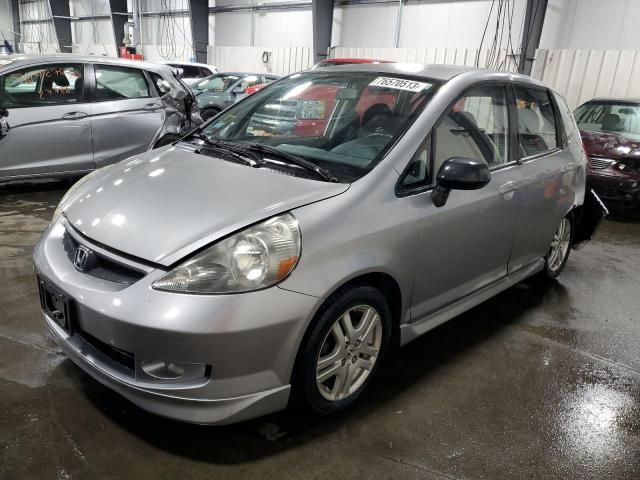 Image 1 of 2008 HONDA FIT SPORT 2008 with VIN JHMGD37618S030668