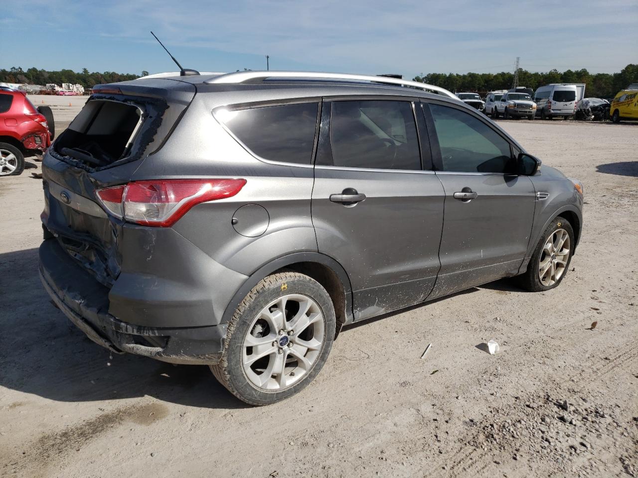 Obraz 3 z 2014 FORD ESCAPE TITANIUM 2014 z VIN 1FMCU0J9XEUC92122