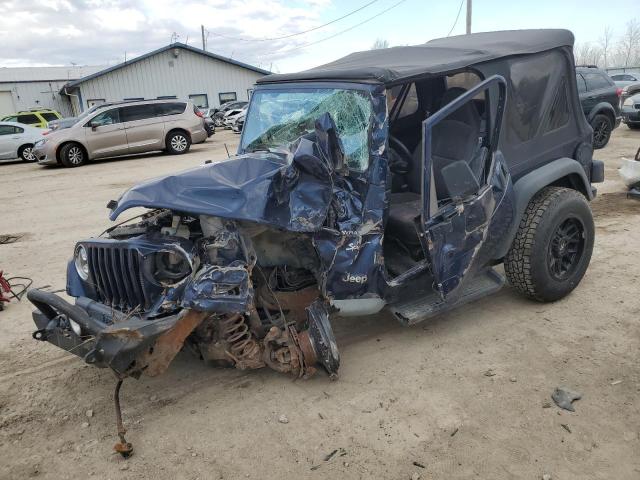 Obraz 1 z 2002 JEEP WRANGLER / TJ SPORT 2002 z VIN 1J4FA49S42P767857