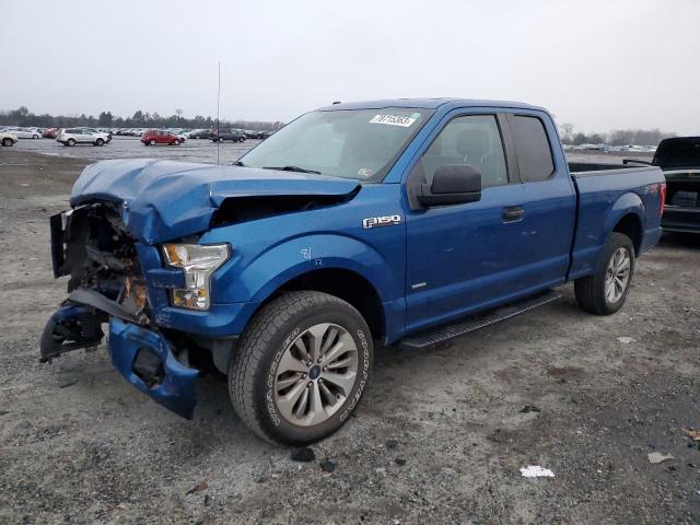 Image 1 of 2017 FORD F150 SUPER CAB 2017 with VIN 1FTEX1EP3HFC49334