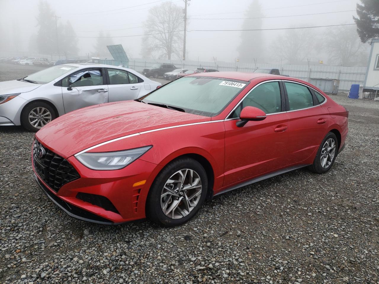 Изображение 1 2021 HYUNDAI SONATA SEL 2021 с VIN KMHL64JA3MA153235