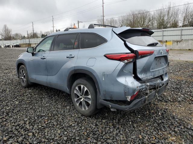 Image 2 of 2020 TOYOTA HIGHLANDER HYBRID XLE 2020 with VIN 5TDHBRCH7LS002946