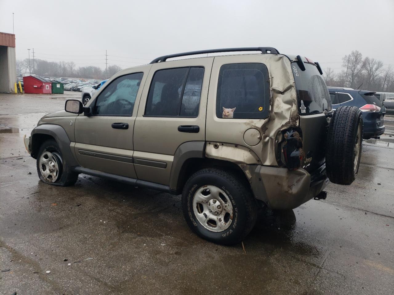 Image 2 of 2007 JEEP LIBERTY SPORT 2007 with VIN 1J4GL48K97W662499