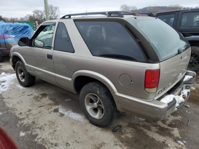 Image 2 of 2003 CHEVROLET BLAZER  2003 with VIN 1GNCS18X23K135902