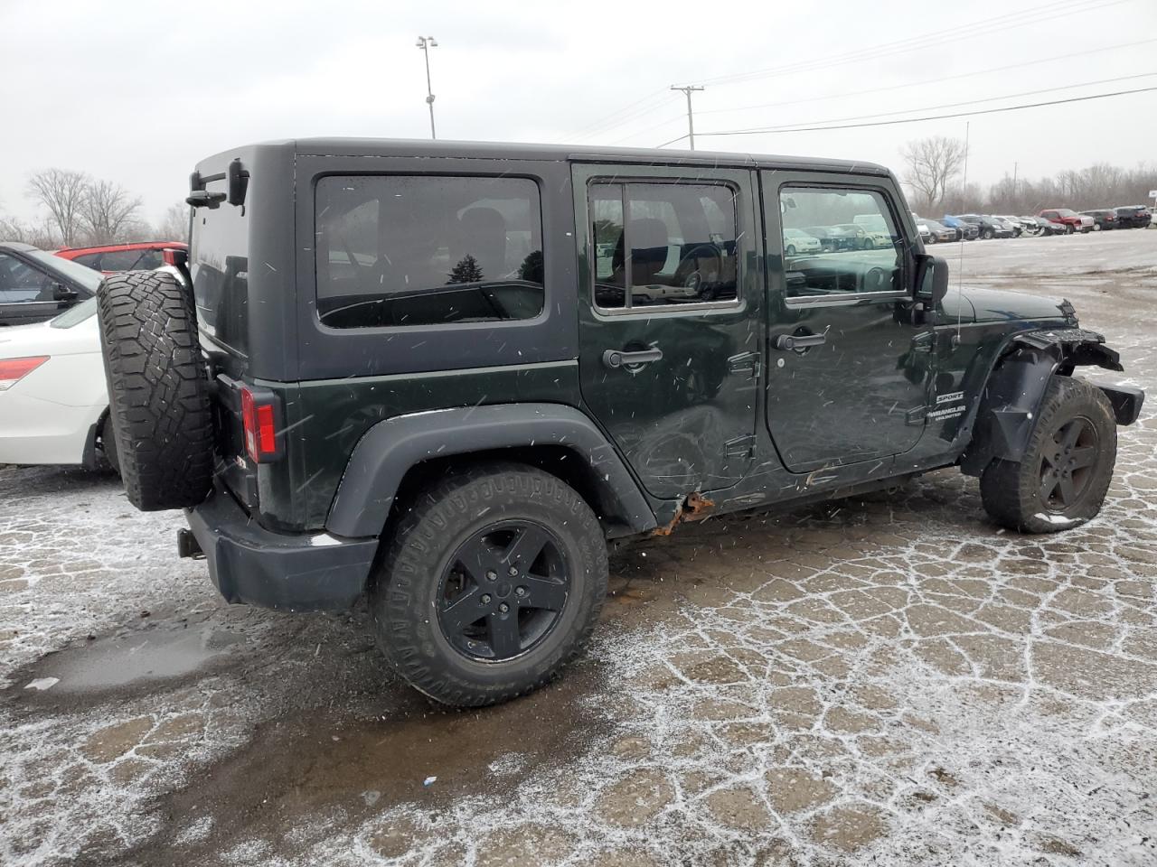 Image 3 of 2012 JEEP WRANGLER UNLIMITED SPORT 2012 with VIN 1C4BJWDG4CL117051