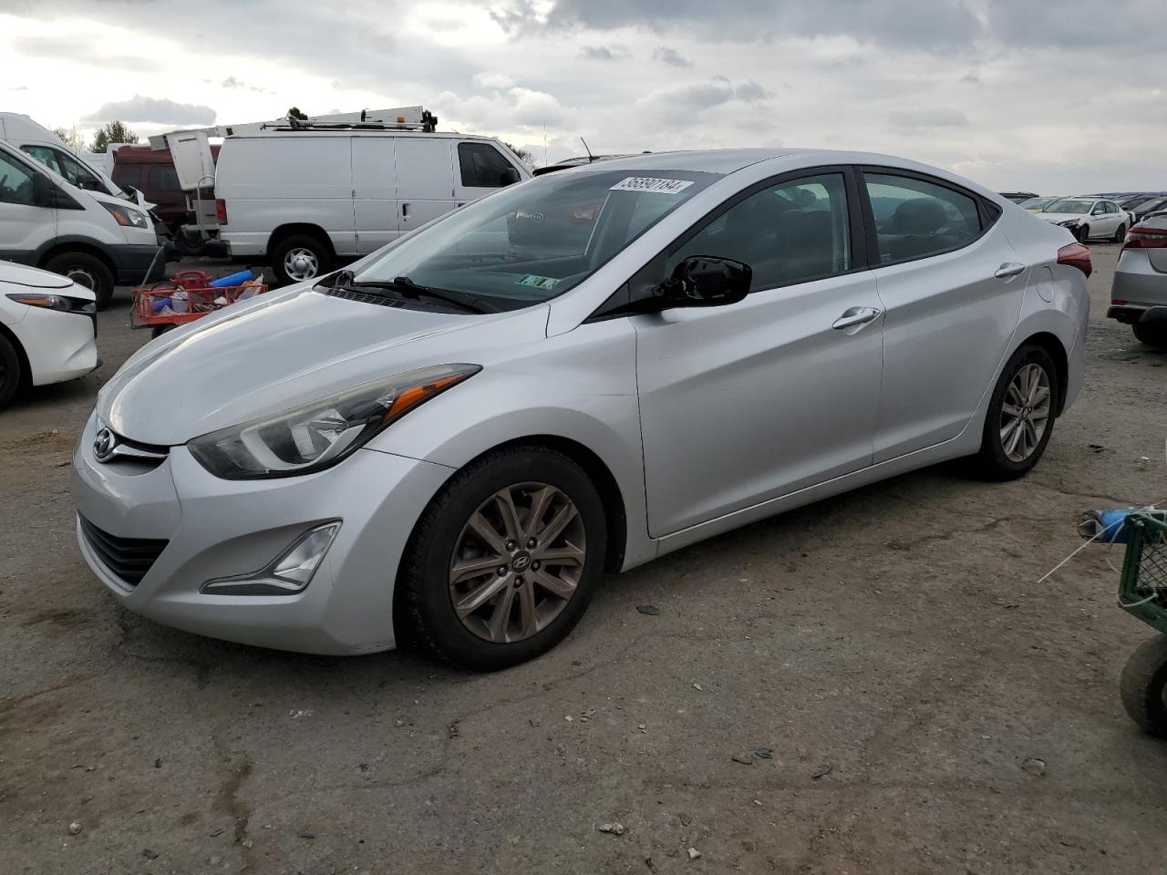Image 1 of 2015 HYUNDAI ELANTRA SE 2015 with VIN 5NPDH4AE2FH619867
