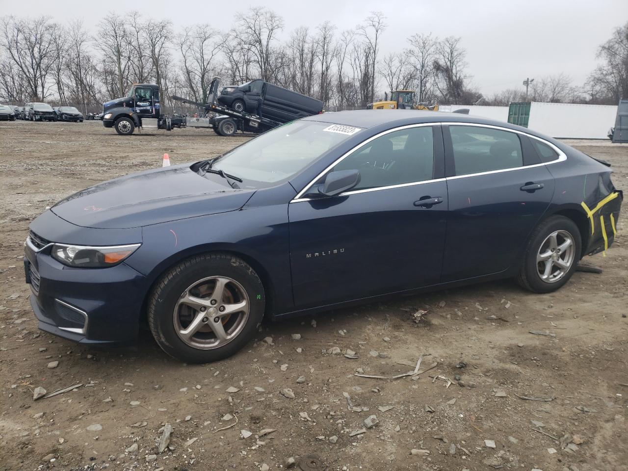 Image 1 of 2017 CHEVROLET MALIBU LS 2017 with VIN 1G1ZB5ST5HF283163