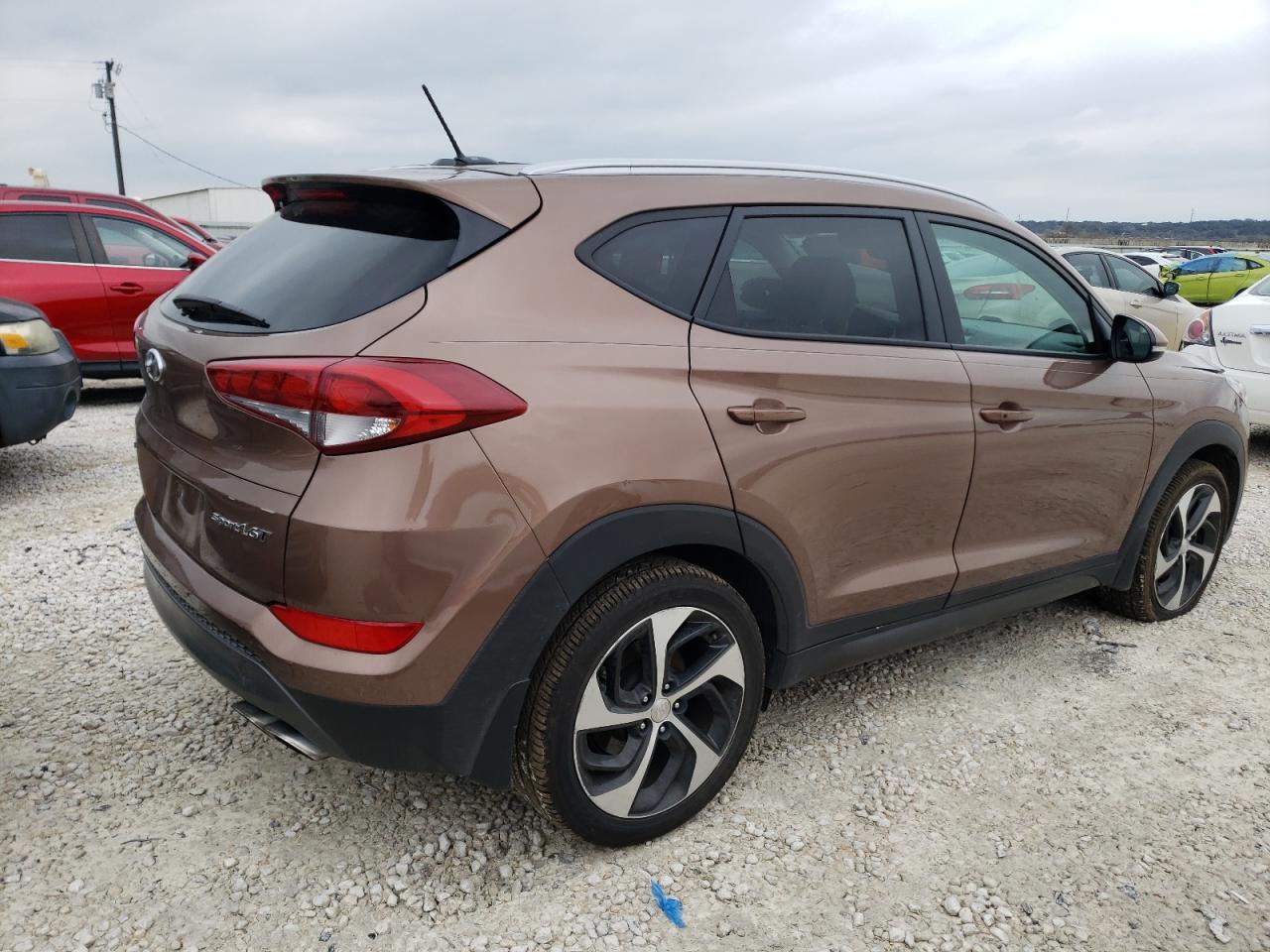 Изображение 3 2016 HYUNDAI TUCSON LIMITED 2016 с VIN KM8J33A27GU095295