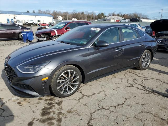 Image 1 of 2020 HYUNDAI SONATA LIMITED 2020 with VIN 5NPEH4J24LH021544