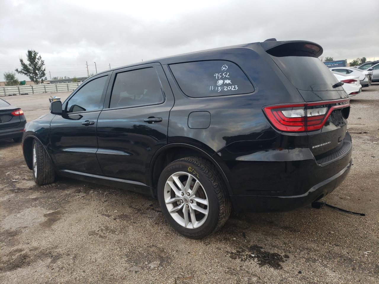 Image 2 of 2022 DODGE DURANGO GT 2022 with VIN 1C4RDHDG1NC199552