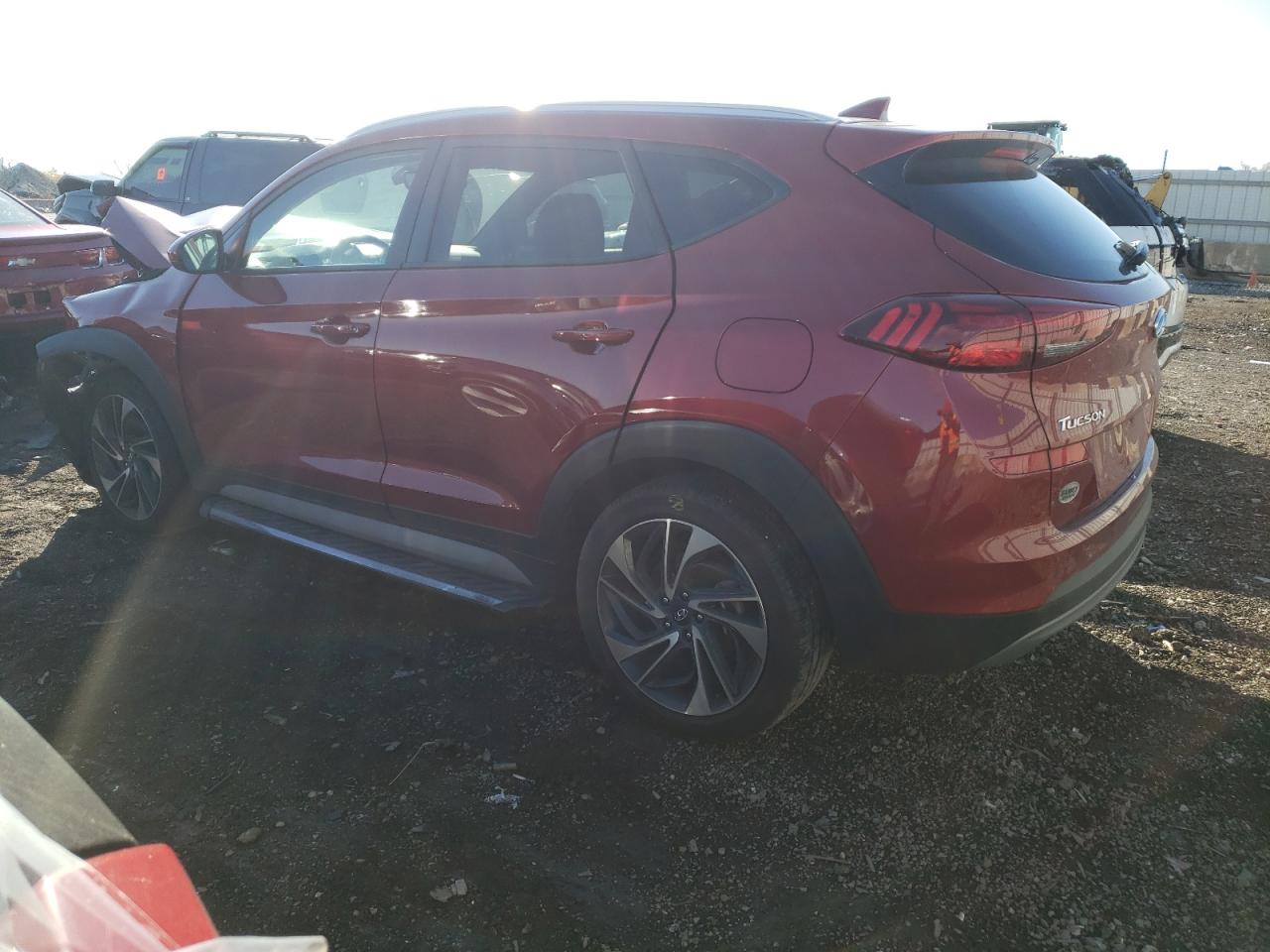 Obraz 2 z 2021 HYUNDAI TUCSON LIMITED 2021 z VIN KM8J3CAL0MU407140