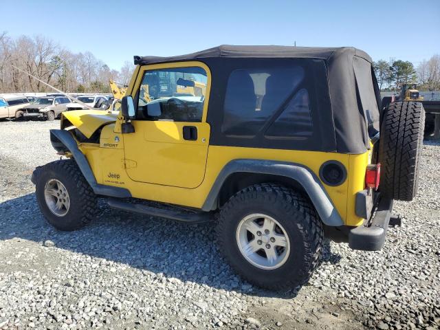 Image 2 of 2006 JEEP WRANGLER / TJ SPORT 2006 with VIN 1J4FA49S66P785217
