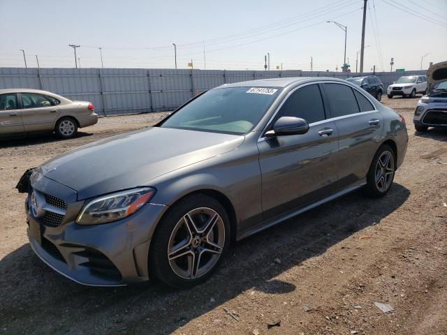 Image 1 of 2019 MERCEDES-BENZ C 300 4MATIC 2019 with VIN 55SWF8EB7KU310540