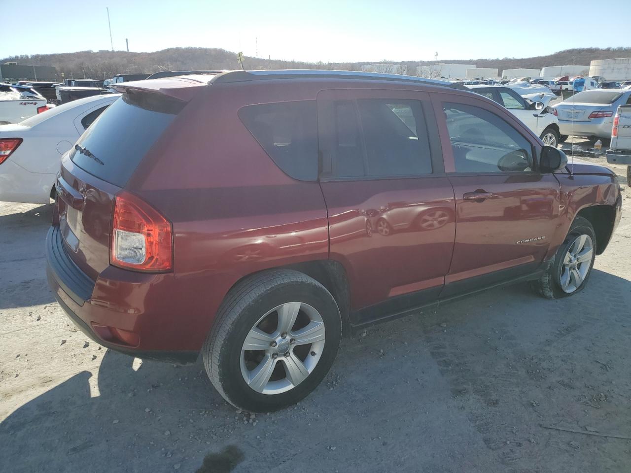 Image 3 of 2012 JEEP COMPASS SPORT 2012 with VIN 1C4NJDBB7CD659215
