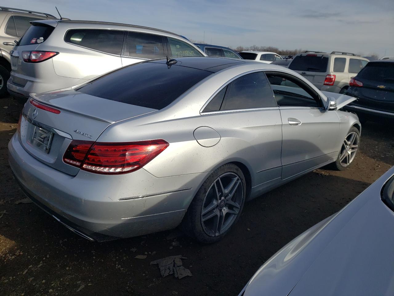 Image 3 of 2014 MERCEDES-BENZ E 350 4MATIC 2014 with VIN WDDKJ8JB5EF282831