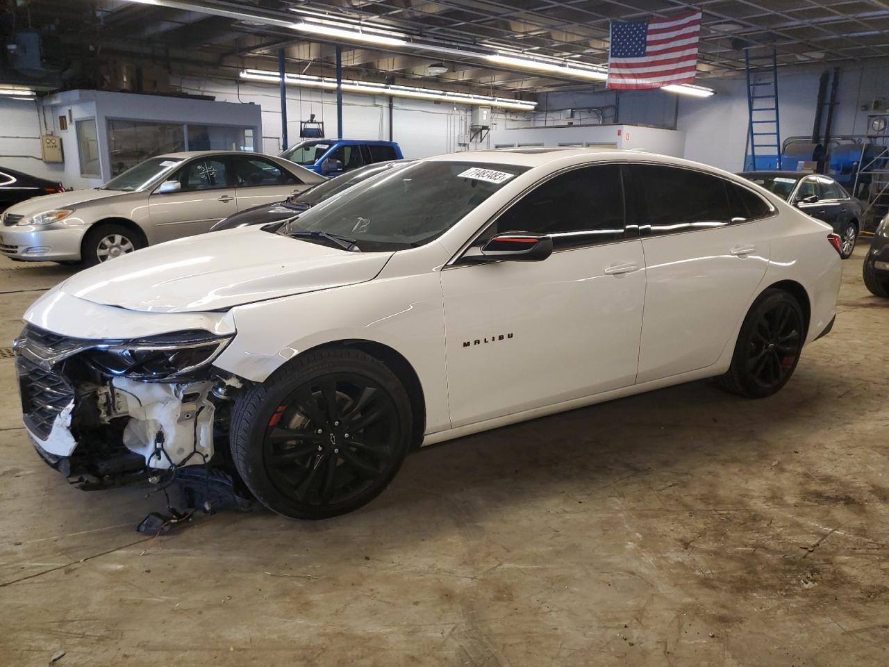 Image 1 of 2022 CHEVROLET MALIBU LT 2022 with VIN 1G1ZD5STXNF212823