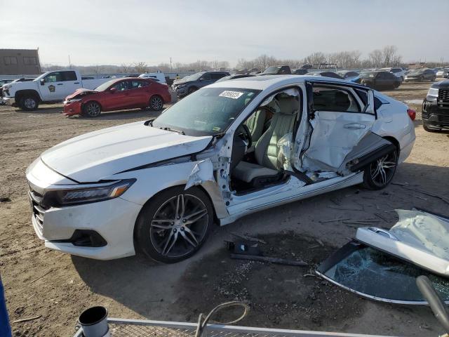 Image 1 of 2021 HONDA ACCORD TOURING HYBRID 2021 with VIN 1HGCV3F90MA001186