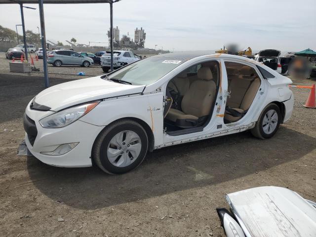 Image 1 of 2015 HYUNDAI SONATA HYBRID 2015 with VIN KMHEC4A44FA137964